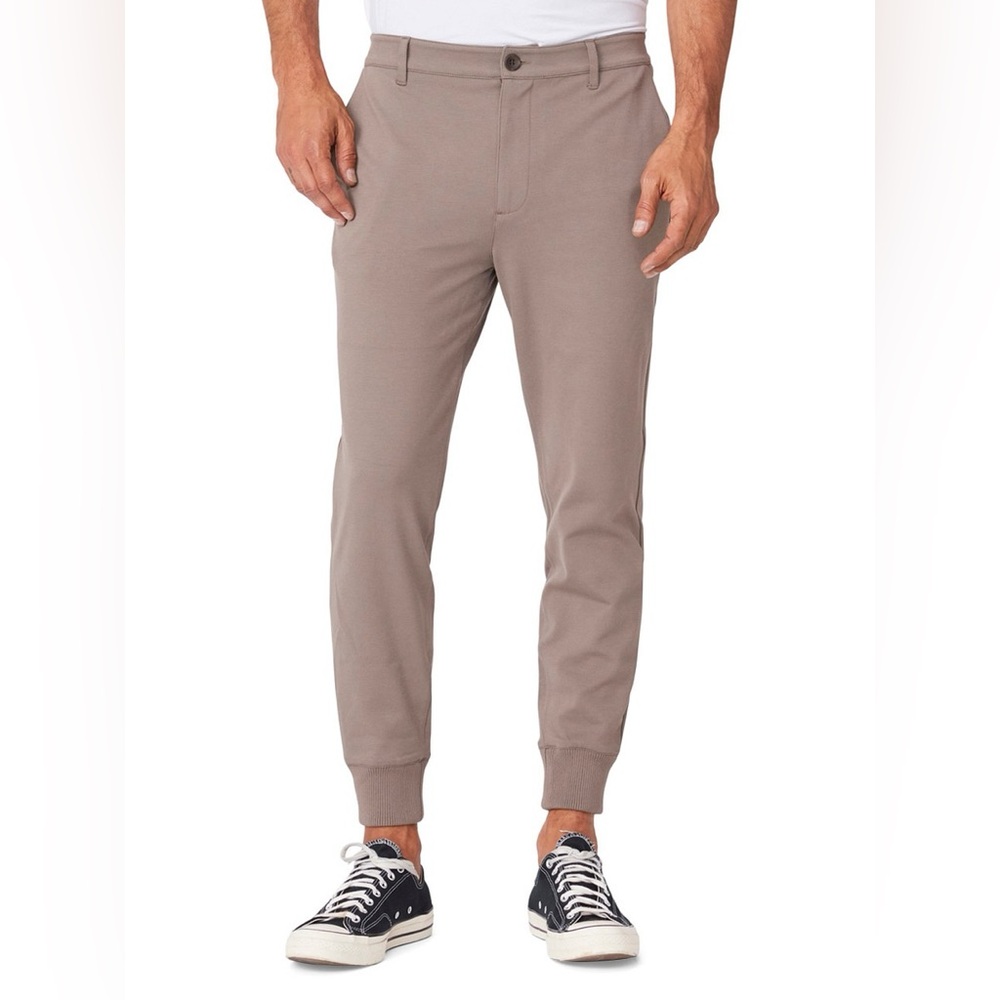 PAIGE Elmwood Jogger Dark Taupe Size 32
